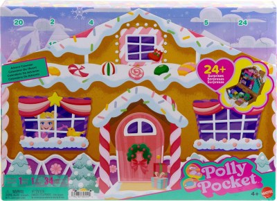 2025 Polly Pocket Advent Calendar: A Festive Gingerbread House Playset!