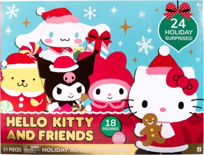 2025 Hello Kitty Advent Calendar: Featuring Hello Kitty, Cinnamoroll, Kuromi, and more!