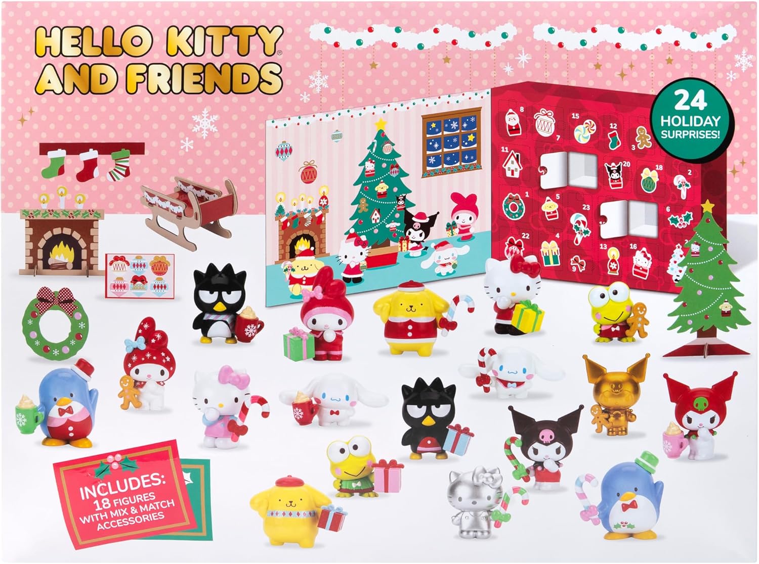 2025 Hello Kitty Advent Calendar: Featuring Hello Kitty