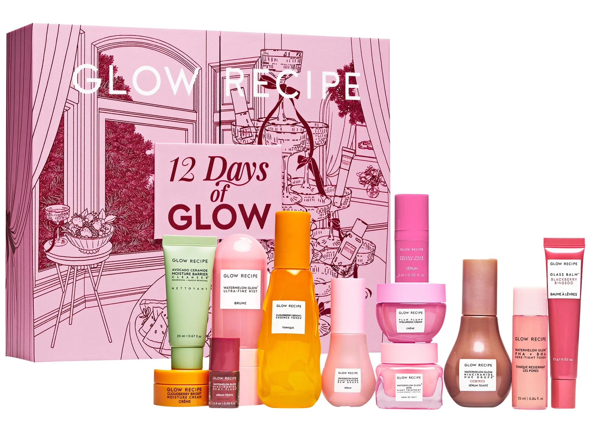 2025 Glow Recipe Advent Calendar: 12 Days of Glow Hello Subscription
