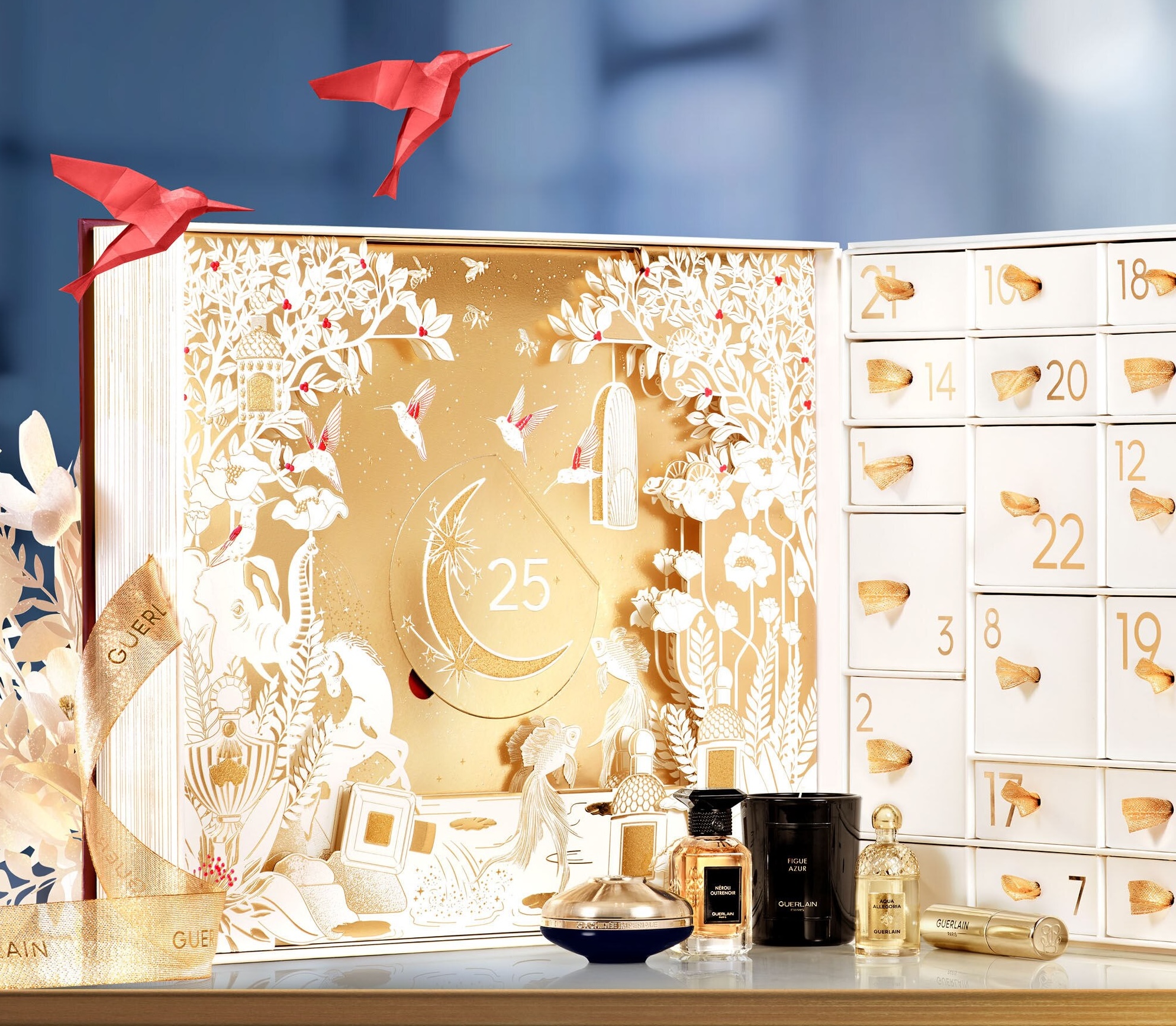 GUERLAIN ゲラン　空箱　アドベントカレンダー　2025 4点セット　新品 2025 Guerlain Advent Calendar: Le Conte Des Merveilles! - Hello