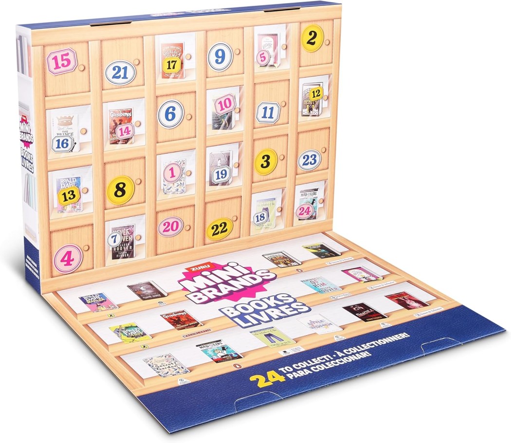 2025 Mini Brands by ZURU Advent Calendar: Kawaii and Books Hello