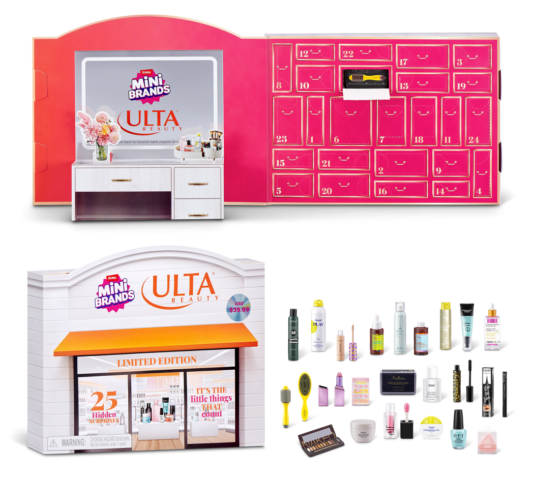 2025 Ulta Beauty x Mini Brands Advent Calendar: 25 Holiday Treats