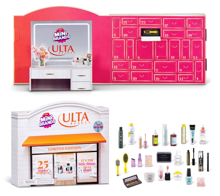2025 Ulta Beauty x Mini Brands Advent Calendar: 25 Holiday Treats